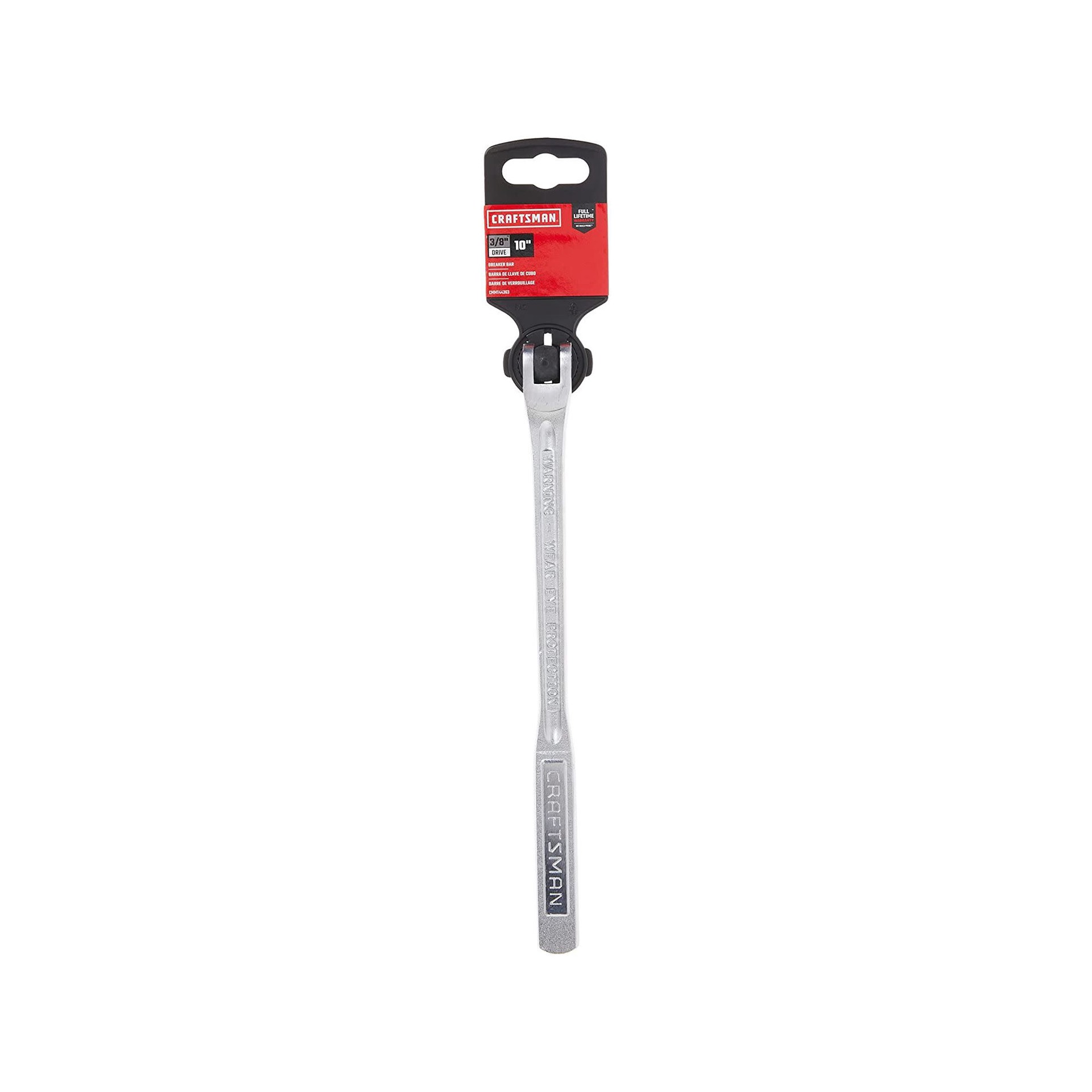 slide 2 of 6, CRAFTSMAN 3/8-in Drive 10-in Breaker Bar, 1 ct