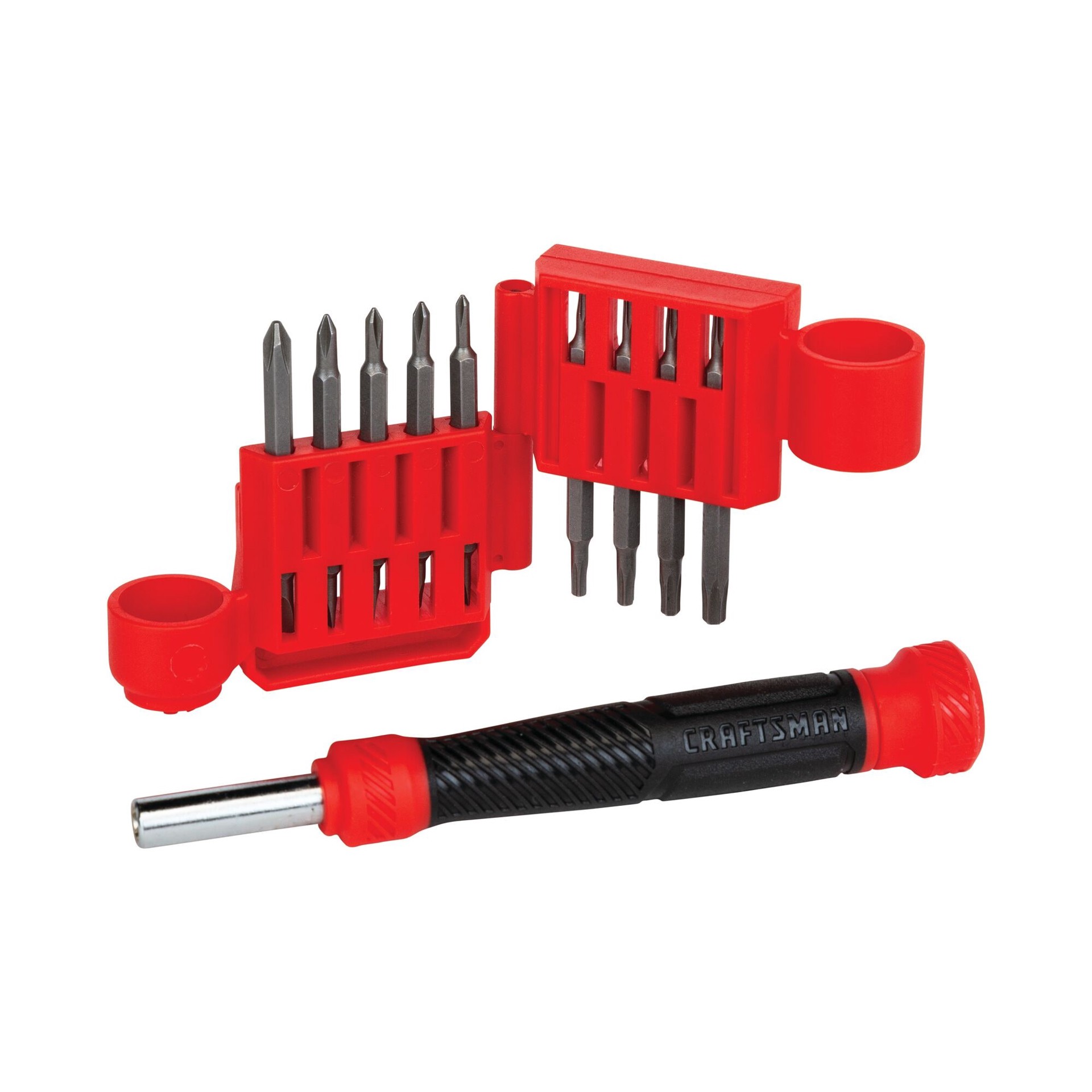 slide 1 of 6, CRAFTSMAN Precision 18 -Piece 2-3/4-in Multi-Bit Screwdriver Set, 1 ct