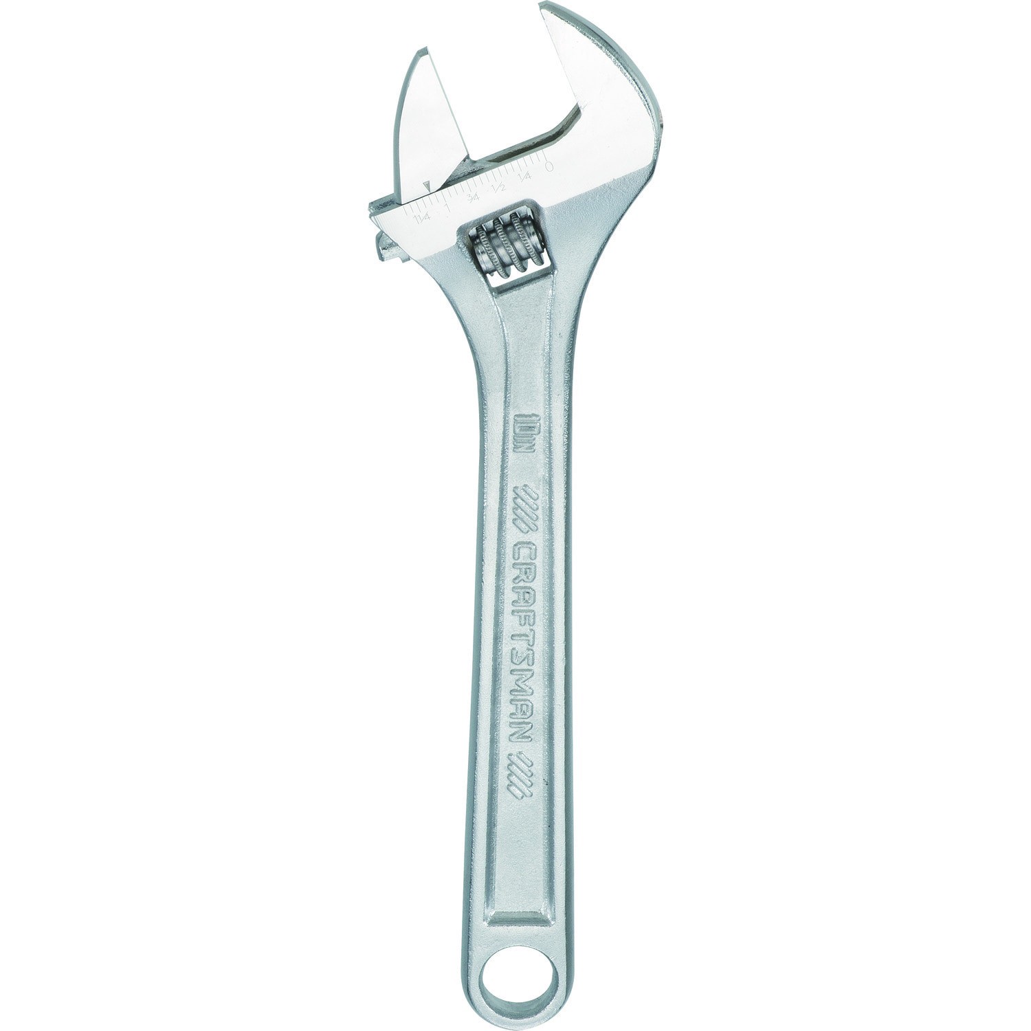 slide 1 of 5, CRAFTSMAN 10-in Adjustable Wrench, 1 ct