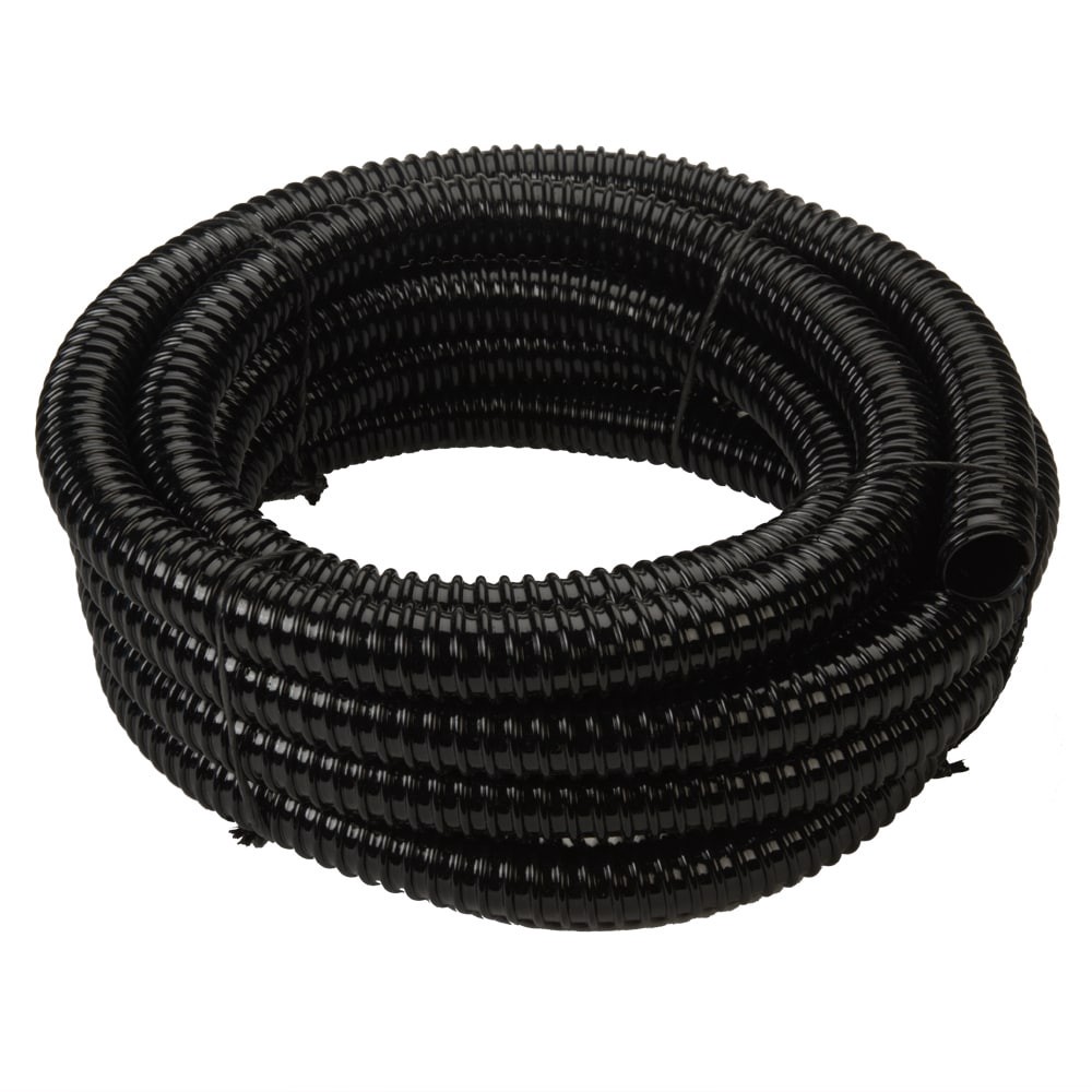 slide 1 of 6, smartpond 1-1/2-in ID 240-in x 1.5-in x 1.5-in Black PVC Pond Tubing, 1 ct