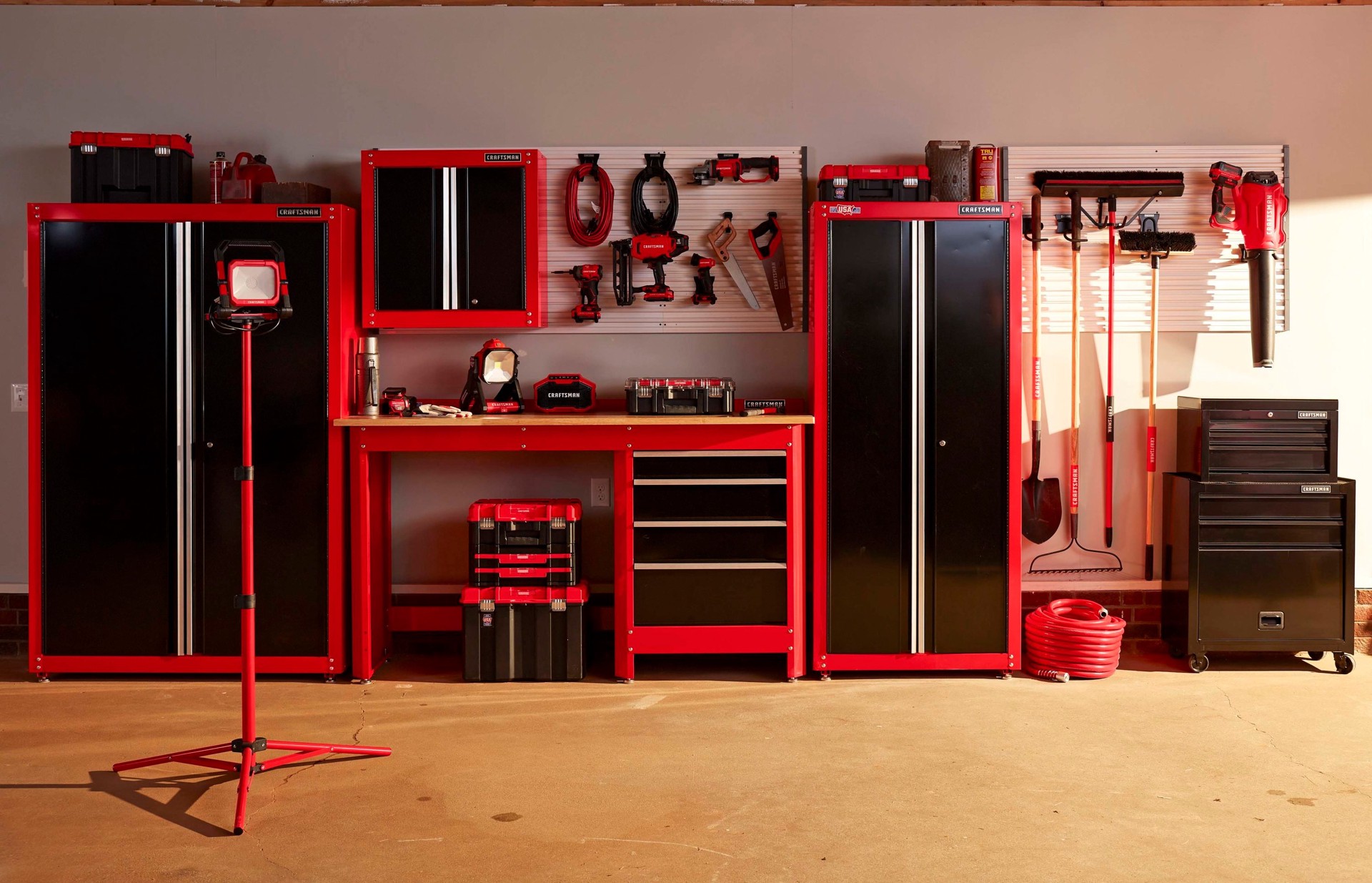 slide 2 of 6, CRAFTSMAN 2000 -Lumens LED Plug-in Portable Work Light, 1 ct