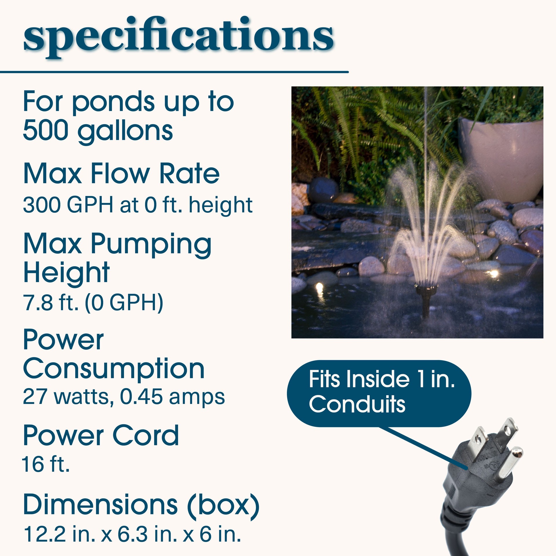 slide 4 of 6, smartpond Filter kit with Pump, 1 ct