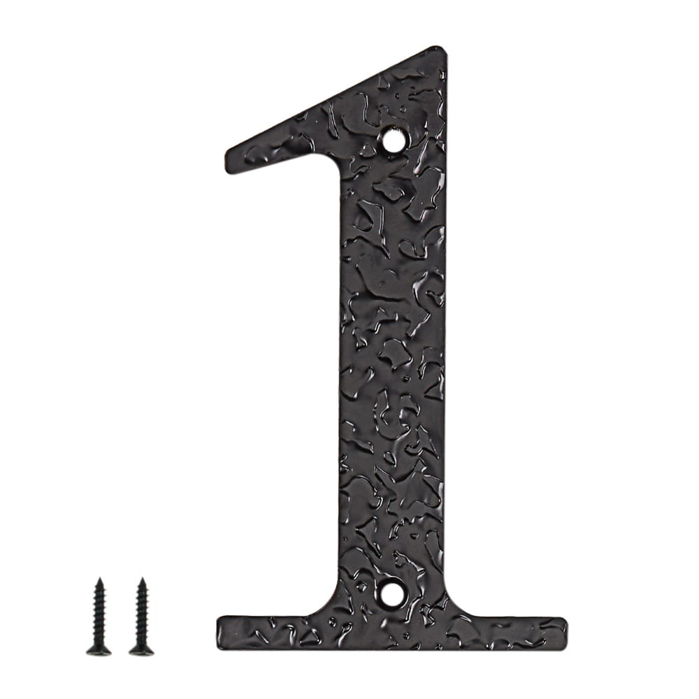 slide 1 of 6, RELIABILT 5-in Black Number 1, 1 ct