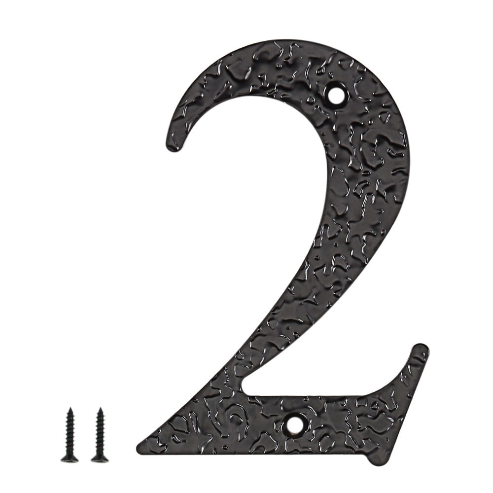 slide 1 of 6, RELIABILT 5-in Black Number 2, 1 ct