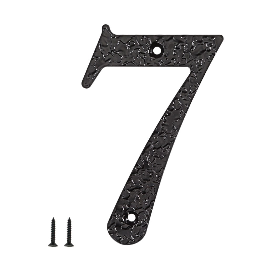 slide 1 of 6, RELIABILT 5-in Black Number 7, 1 ct