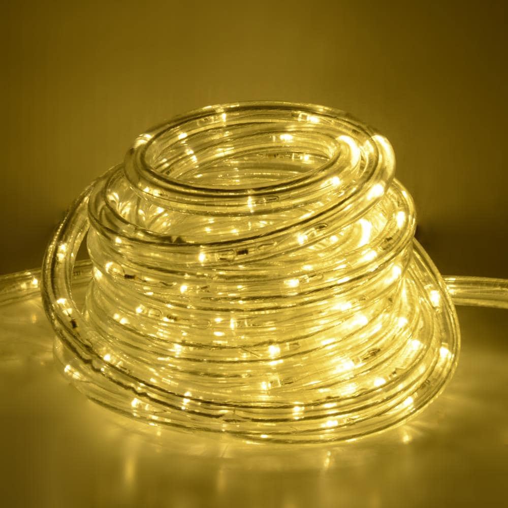 slide 1 of 5, Utilitech Indoor/Outdoor Integrated LED Soft White Rope Light, 1 ct