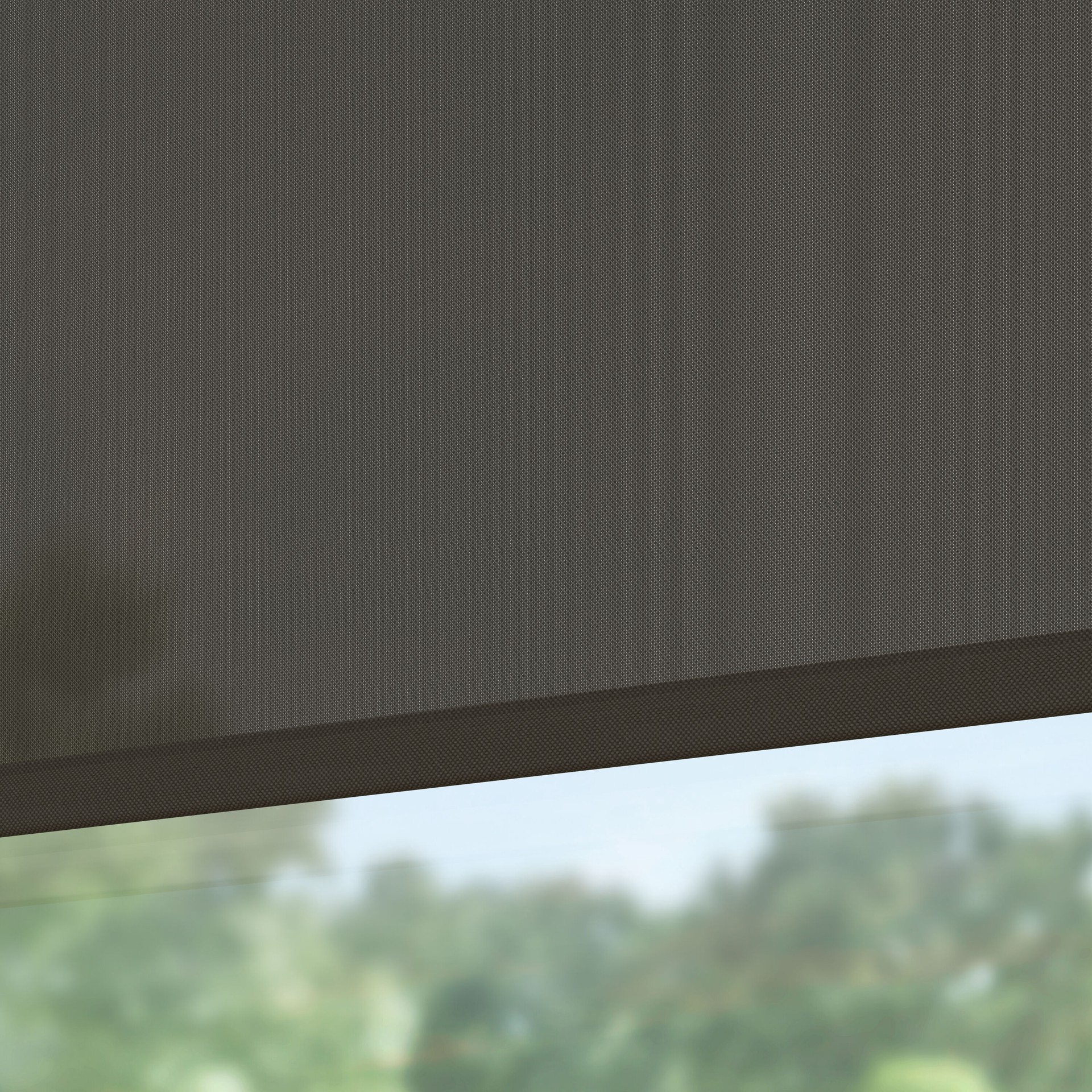 slide 6 of 6, LEVOLOR 55-in x 72-in Mocha Light Filtering Cordless Solar Roller shade, 1 ct