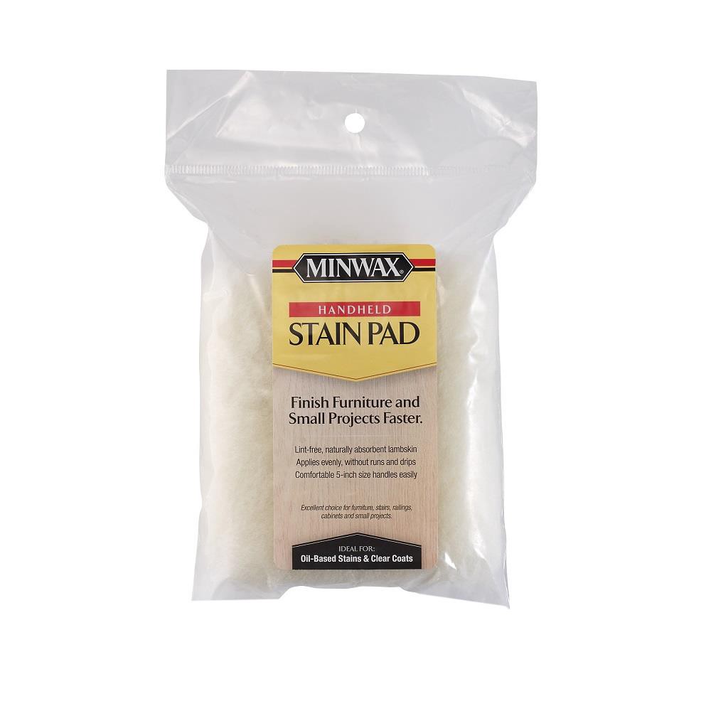 slide 1 of 4, Minwax 7-Inches x 3-Inches Lambskin Stain pad, 1 ct