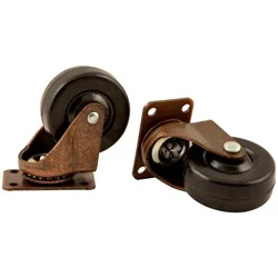 Shepherd Hardware 2 -Pack 2-in Rubber Swivel Caster