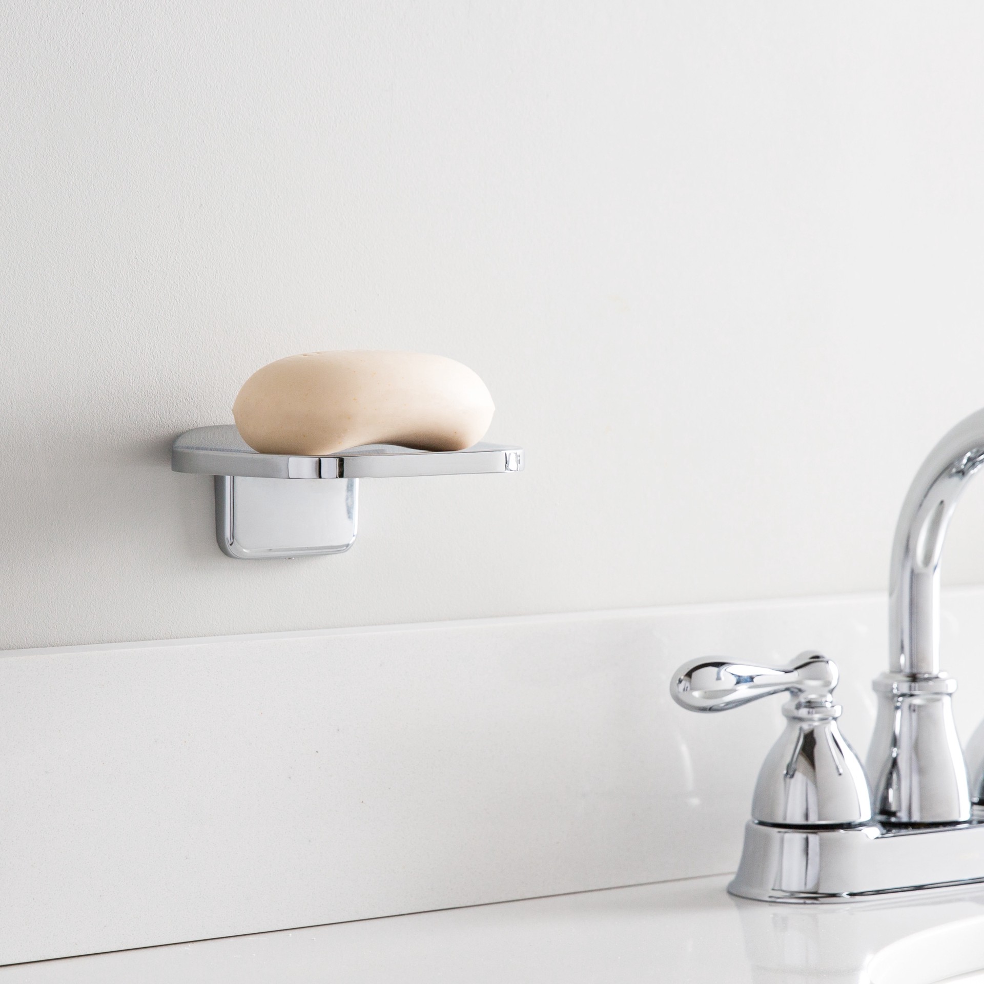 slide 2 of 6, Project Source Seton Chrome Zinc Soap Dish, 1 ct