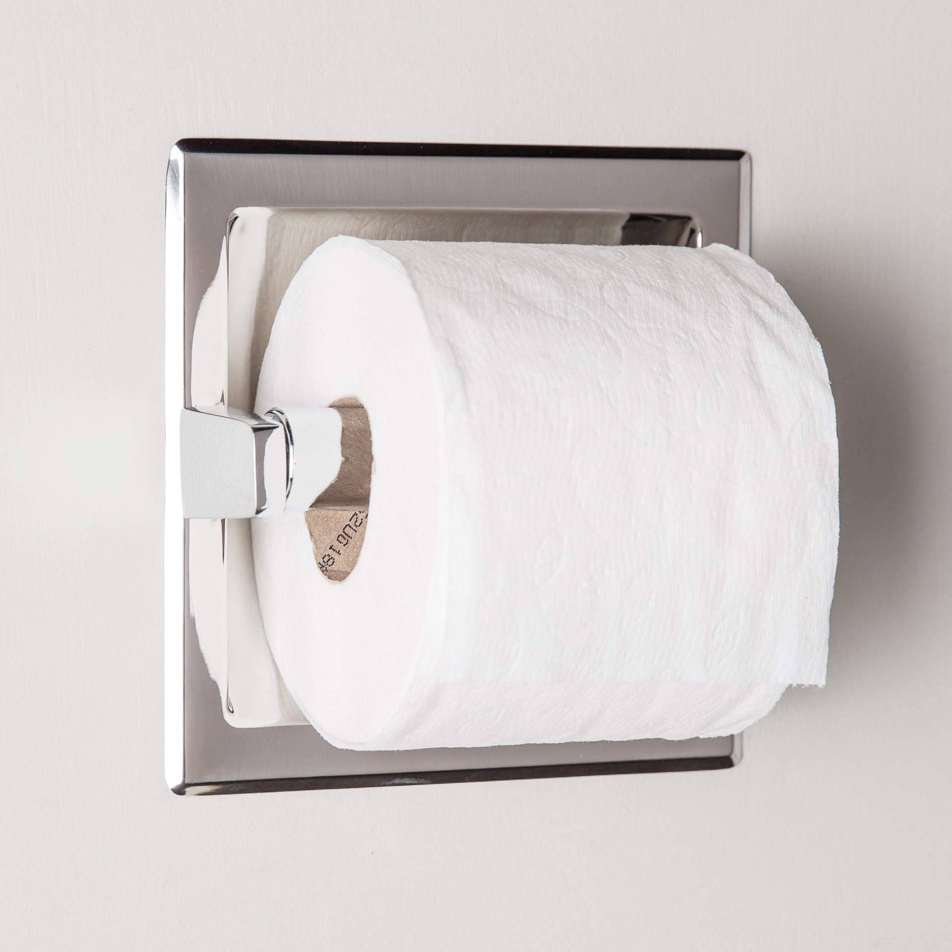 slide 4 of 6, Project Source Seton Chrome Recessed Spring-loaded Toilet Paper Holder 1 -Rolls, 1 ct