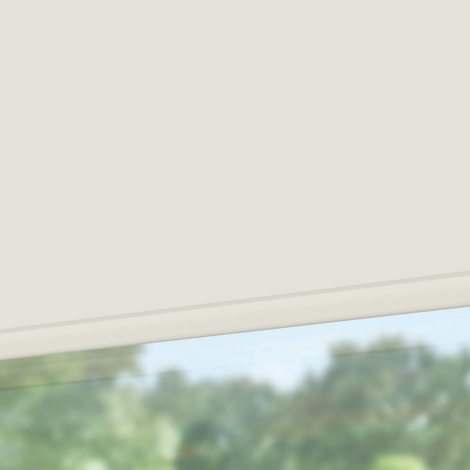 slide 5 of 6, LEVOLOR 37-in x 78-in Cream Blackout Cordless Roller Shade, 1 ct