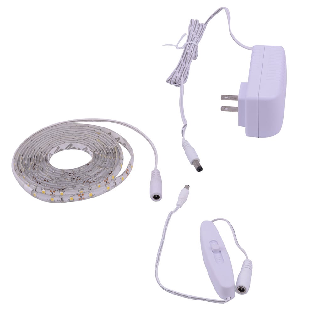 slide 5 of 6, Utilitech 8.0-ft LED Cool White Strip Light, 1 ct