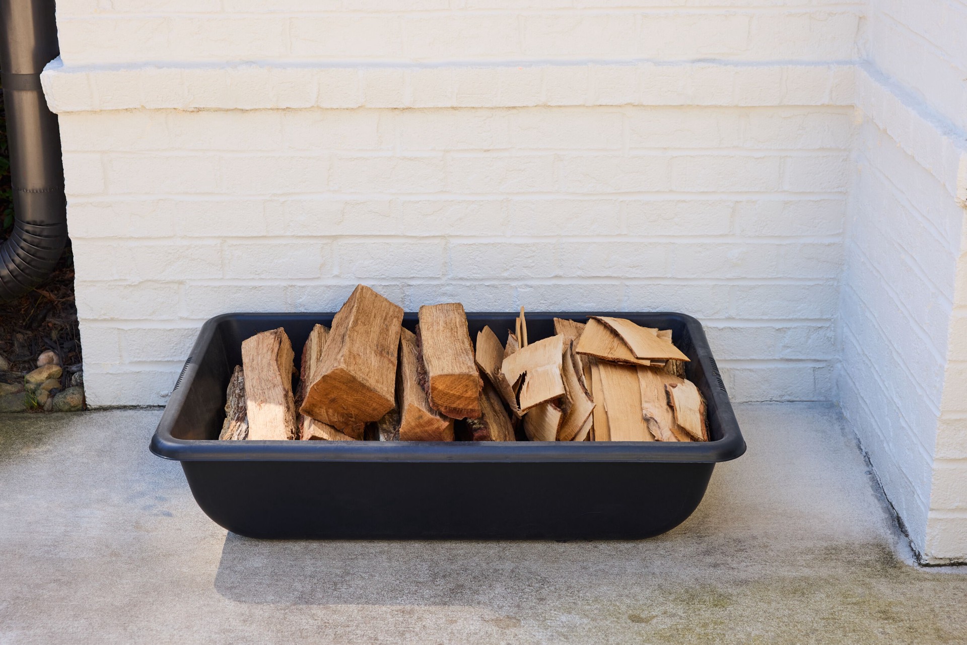 slide 5 of 6, Creative Plastic Concepts Large Mixing Tub 36-in L x 24-in W x 8-in D Plastic Drywall Mud Pan, 1 ct