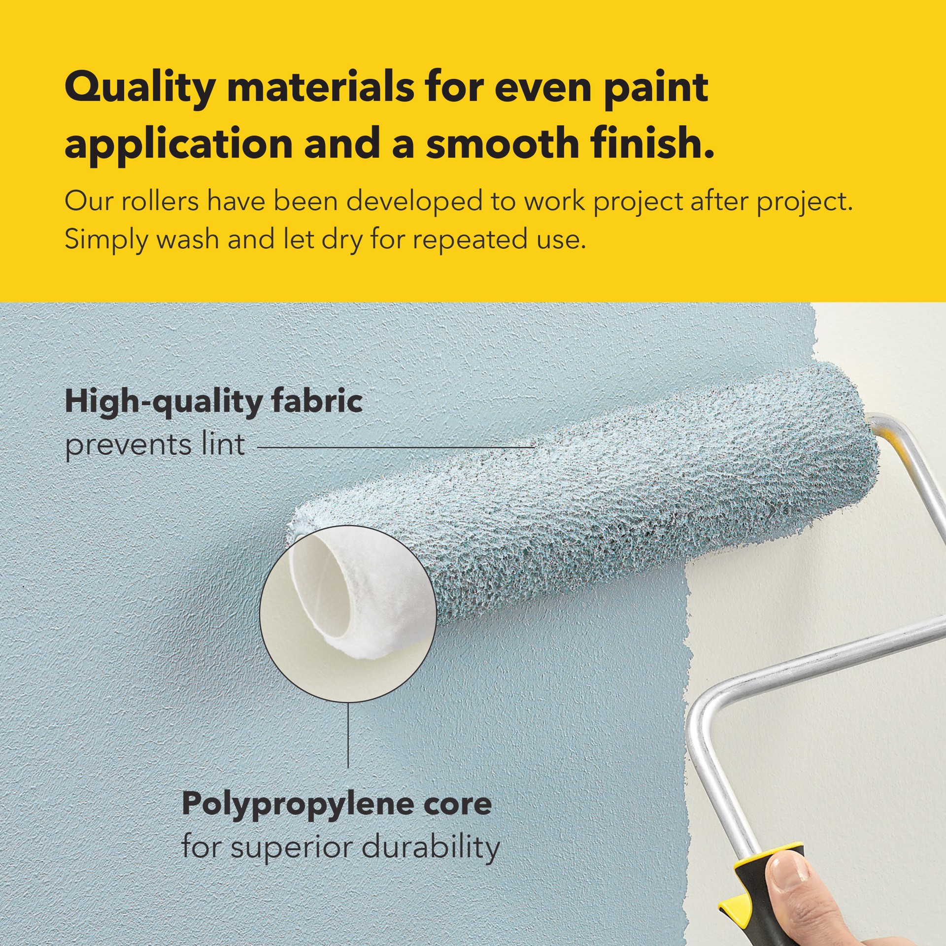 slide 3 of 6, Purdy 9-in x 3/4-in Nap Colossus Standard Woven Paint Roller Cover, 1 ct