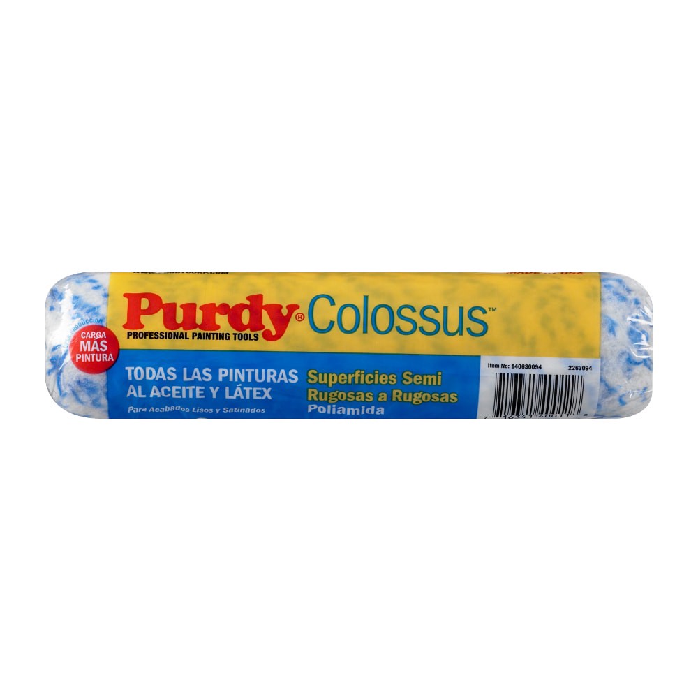 slide 6 of 6, Purdy 9-in x 3/4-in Nap Colossus Standard Woven Paint Roller Cover, 1 ct