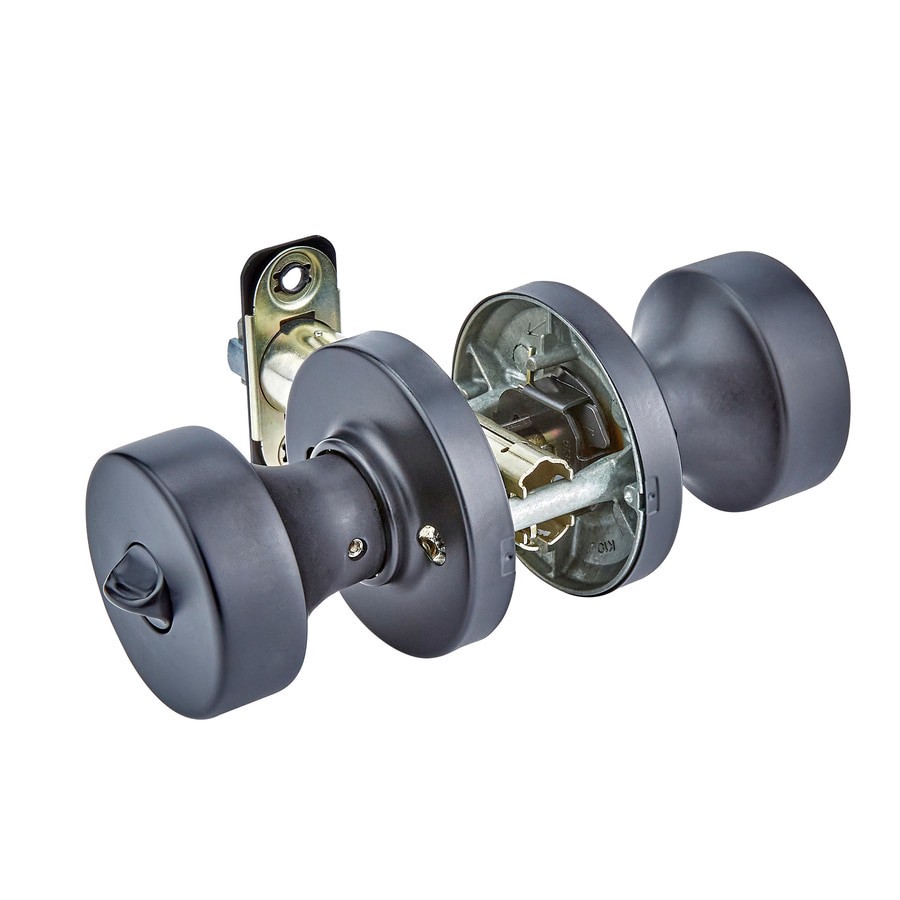 slide 2 of 6, Kwikset Signature Series Pismo Matte Black Exterior Keyed Entry Door Knob ft. SmartKey Security, 1 ct