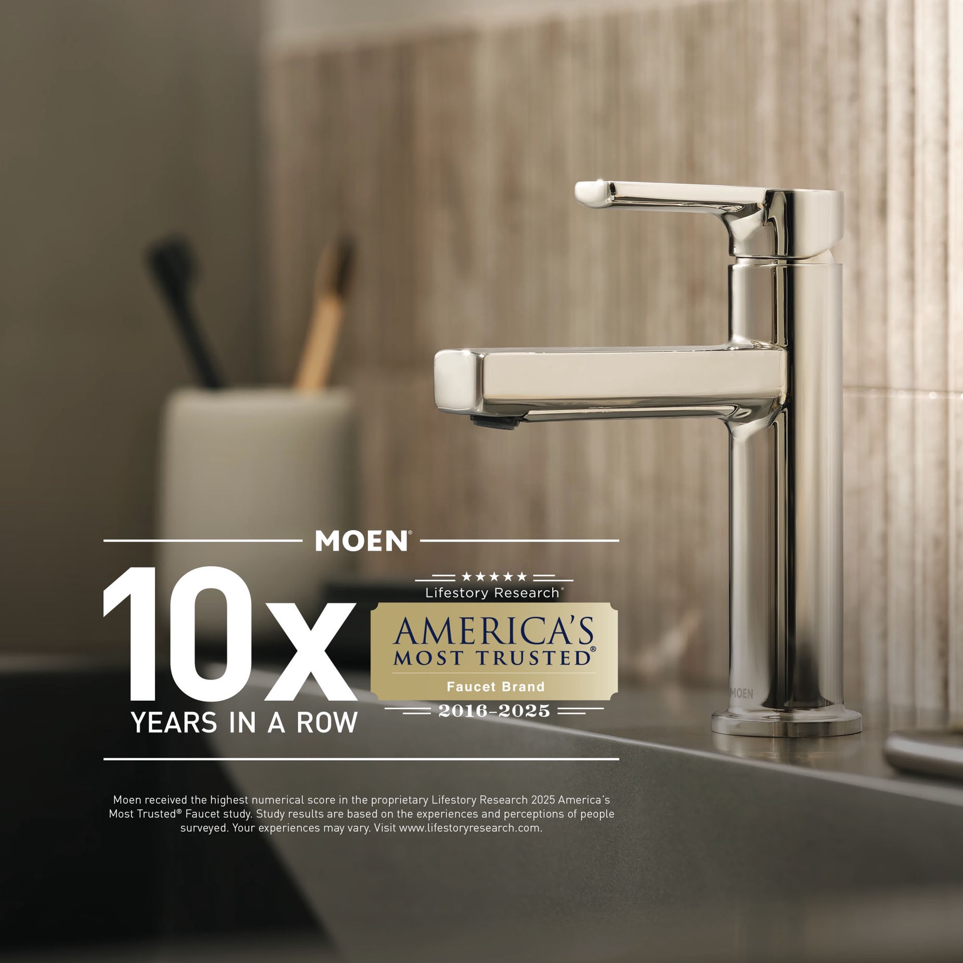 slide 6 of 6, Moen Caldwell Spot Resist Stainless Double Handle Deck-mount Kitchen Faucet ( Deck Plate Included ), 1 ct