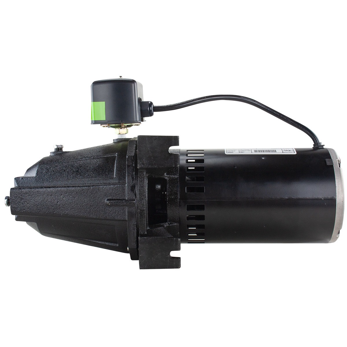 slide 5 of 6, Utilitech 1/2-HP 115 and 230 -Volt 11-Gallon Cast iron Shallow well jet pump, 1 ct