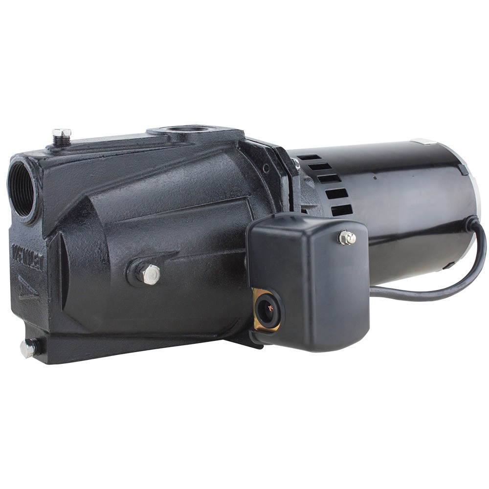 slide 1 of 6, Utilitech 1/2-HP 115 and 230 -Volt 11-Gallon Cast iron Shallow well jet pump, 1 ct