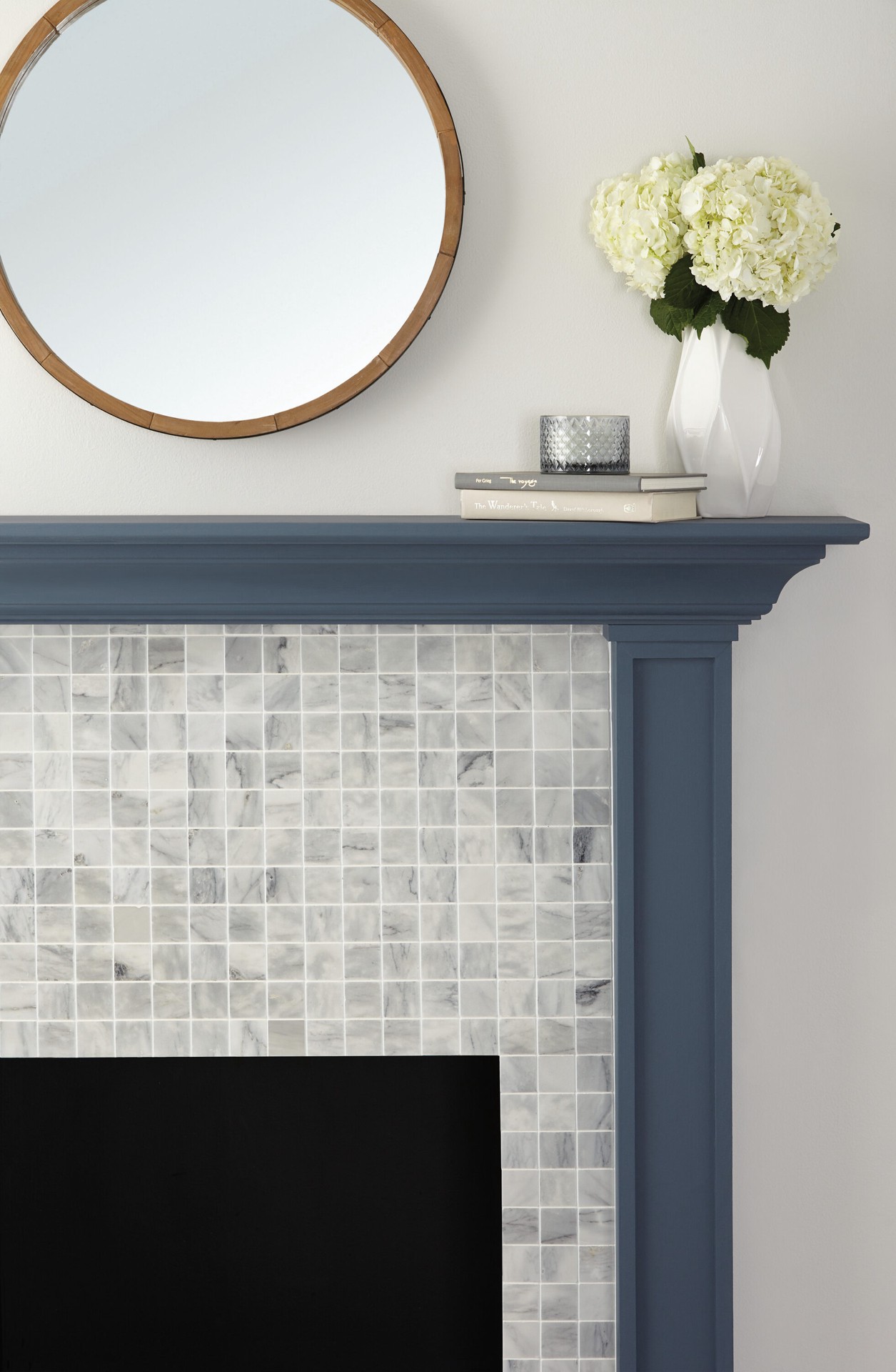 slide 5 of 6, American Olean Genuine Stone Refined White 11-in x 11-in Honed Natural Marble Mosaic Floor and Wall Tile ( 0.84-sq ft Piece ), 1 ct