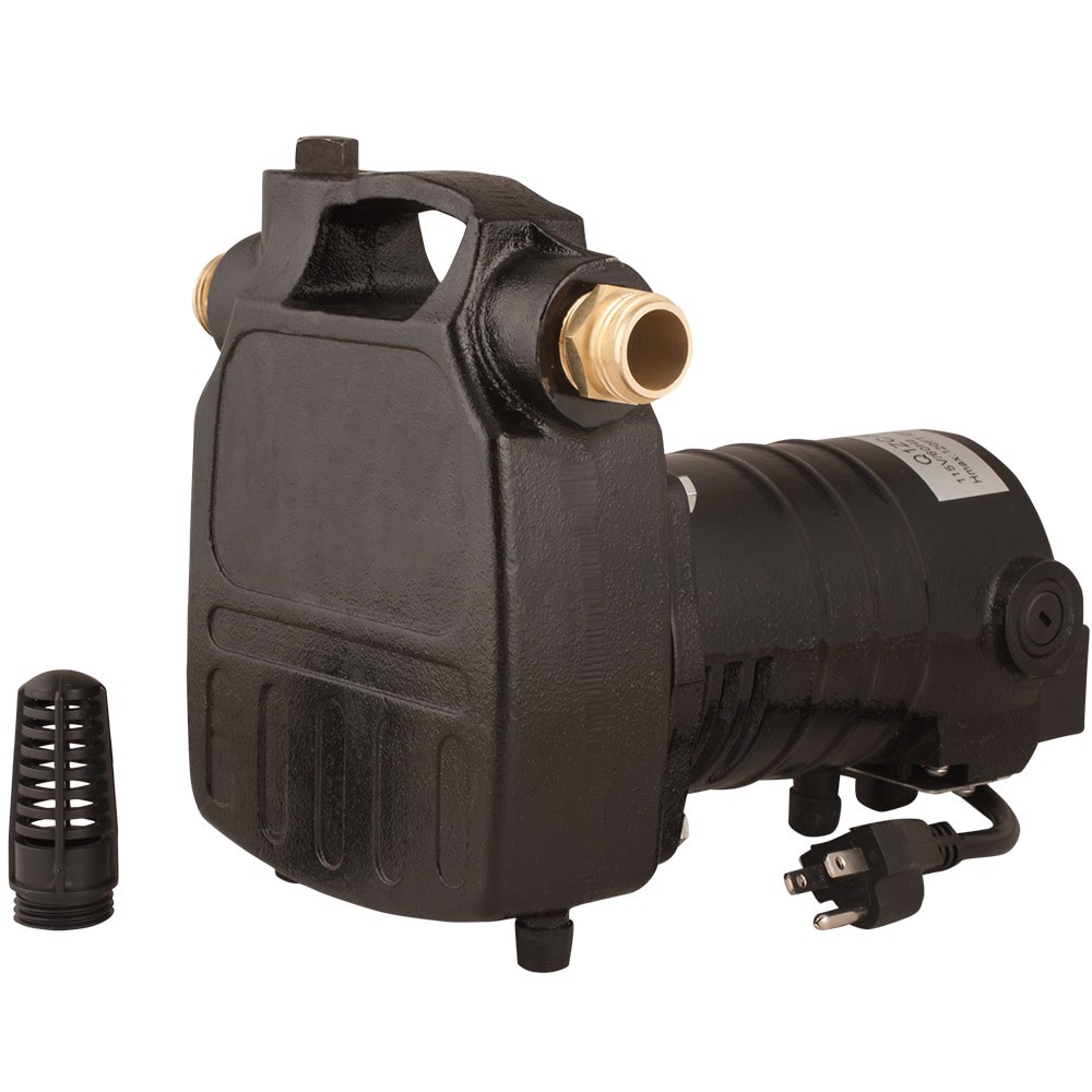 slide 1 of 6, Utilitech 1/2-HP 115 -Volt 25-Gallon Cast iron Electric utility pump, 1 ct