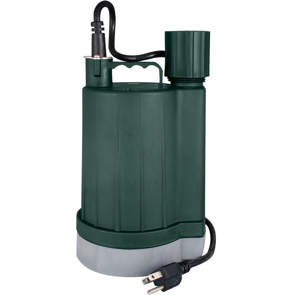 slide 1 of 6, Zoeller 1/3-HP 115 -Volt 35-Gallon Thermoplastic Submersible utility pump, 1 ct