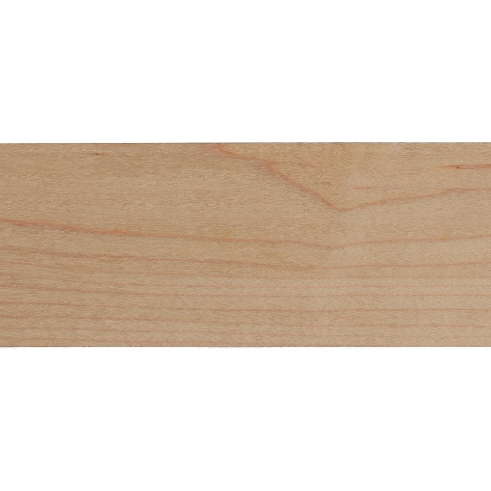 slide 2 of 5, RELIABILT 1-in x 3-in x 4-ft Unfinished Clear S4S Maple Common Softwood Board, 1 ct