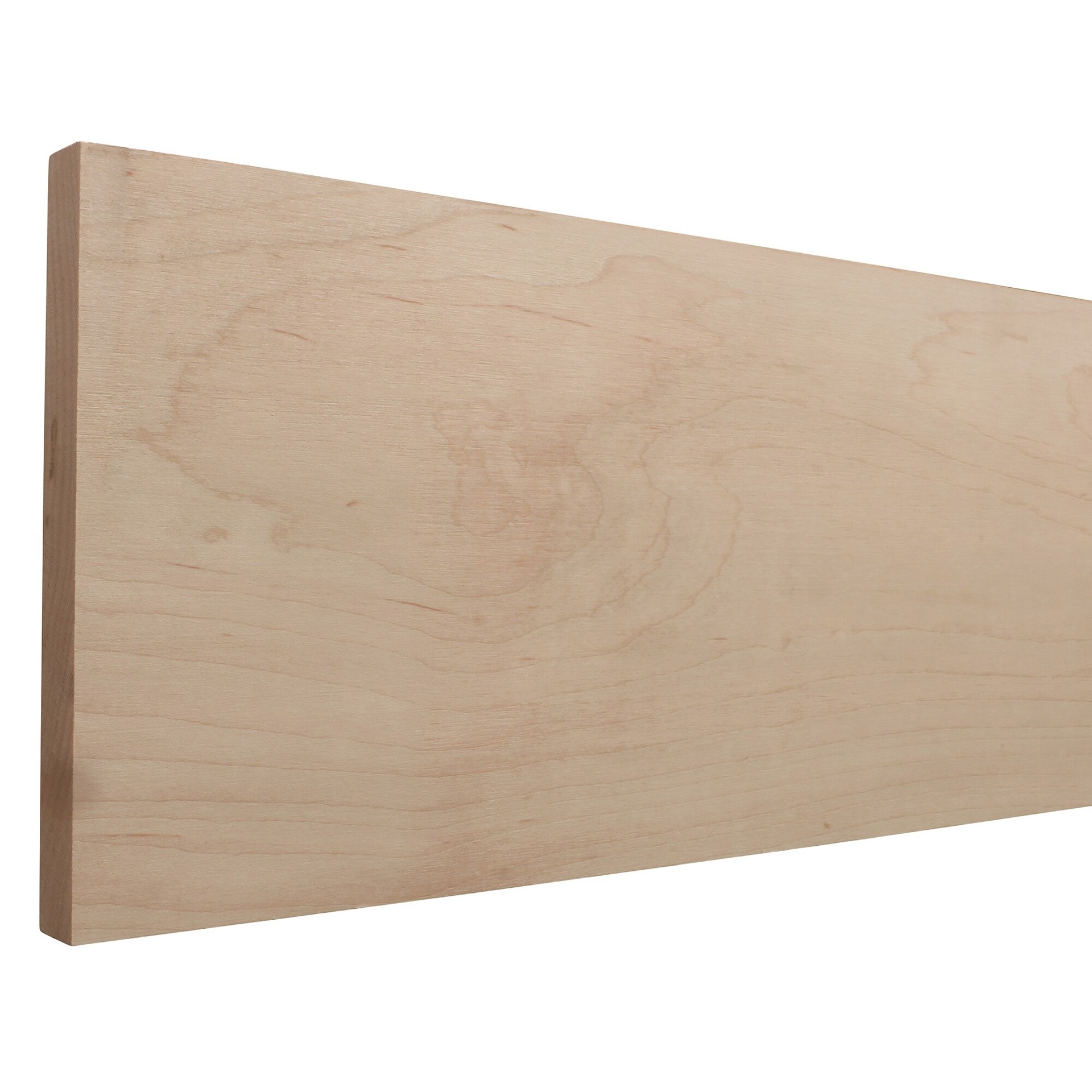 slide 4 of 5, RELIABILT 1-in x 8-in x 4-ft Unfinished Clear S4S Maple Common Softwood Board, 1 ct