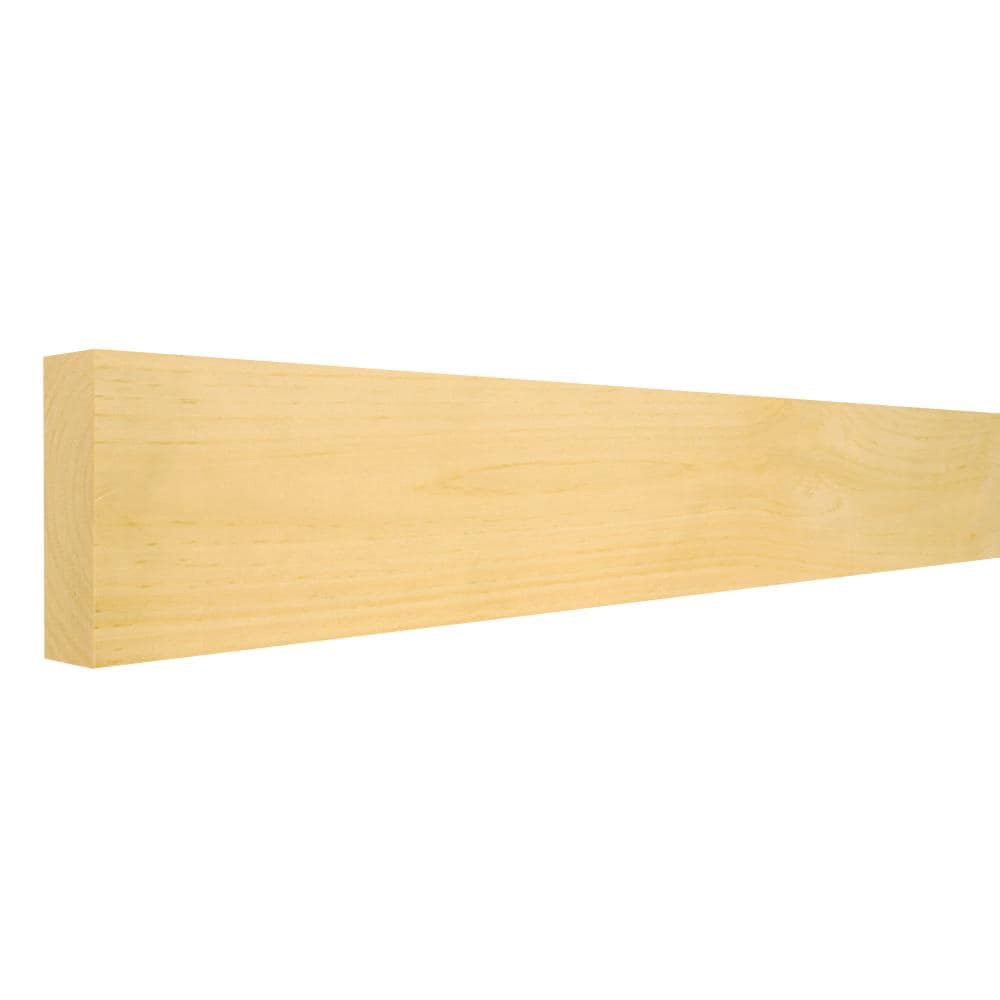 slide 1 of 6, RELIABILT 1-in x 3-in x 4-ft Unfinished Clear S4S Eastern white pine Common Softwood Board, 1 ct
