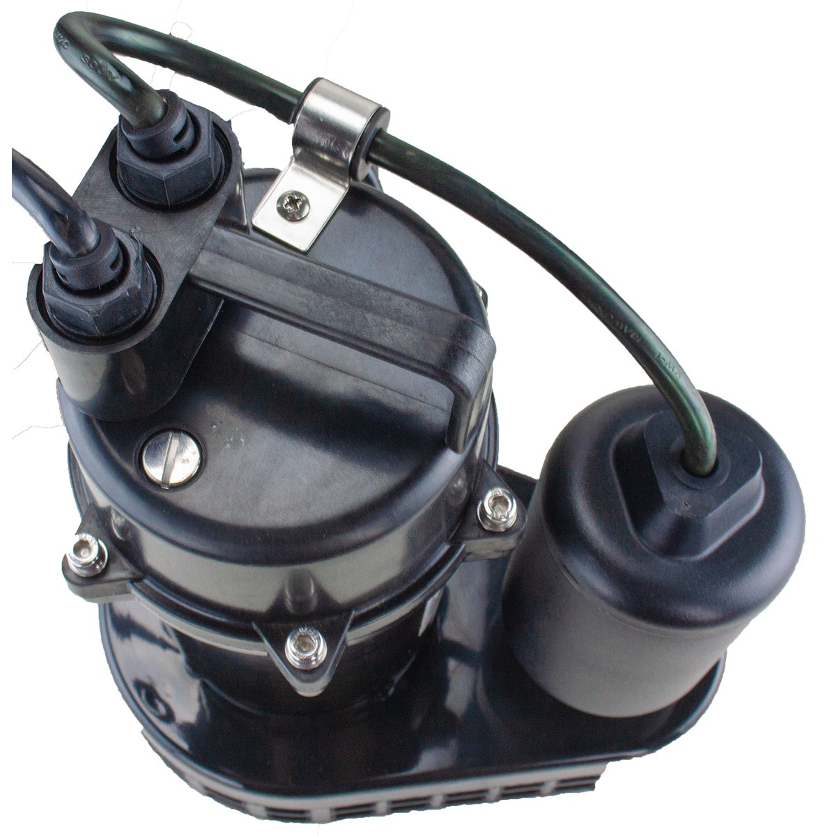 slide 4 of 6, Utilitech 1/3-HP 40-Gallon Aluminum Submersible sump pump, 1 ct