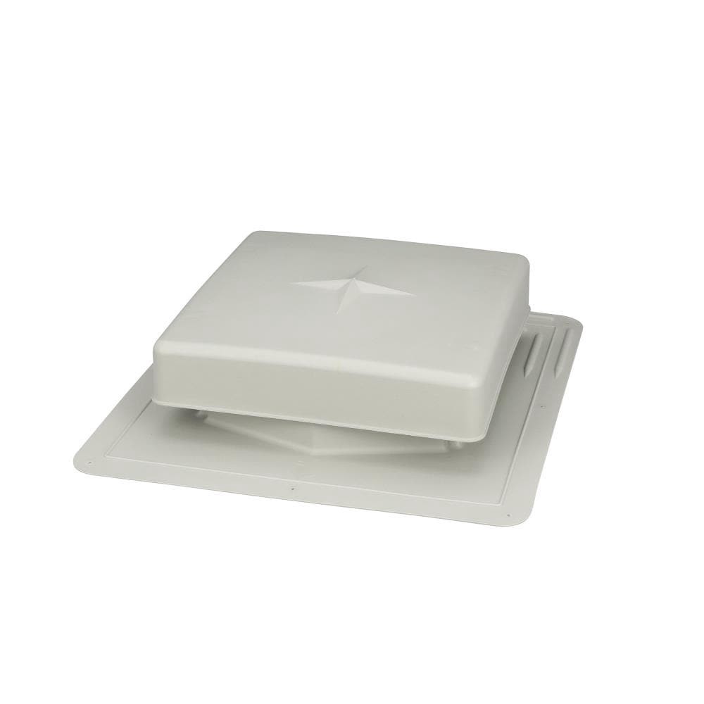 slide 6 of 6, Air Vent RVP61 Gray Plastic Square Roof Louver, 1 ct