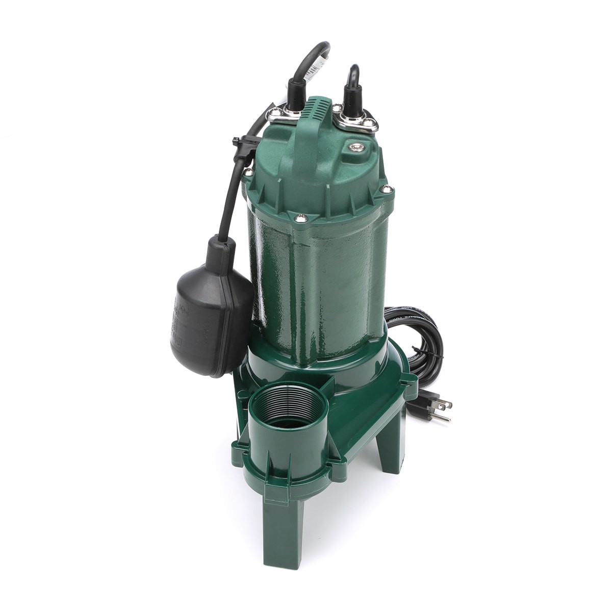 slide 2 of 6, Zoeller 1/3-HP 115 -Volt 88-Gallon Cast iron Sewage sump pump, 1 ct