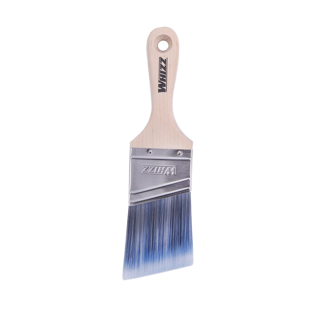 slide 2 of 6, WHIZZ WEDGE Trim and Walls 2-in Reusable Angle Wall Trim Brush, 1 ct