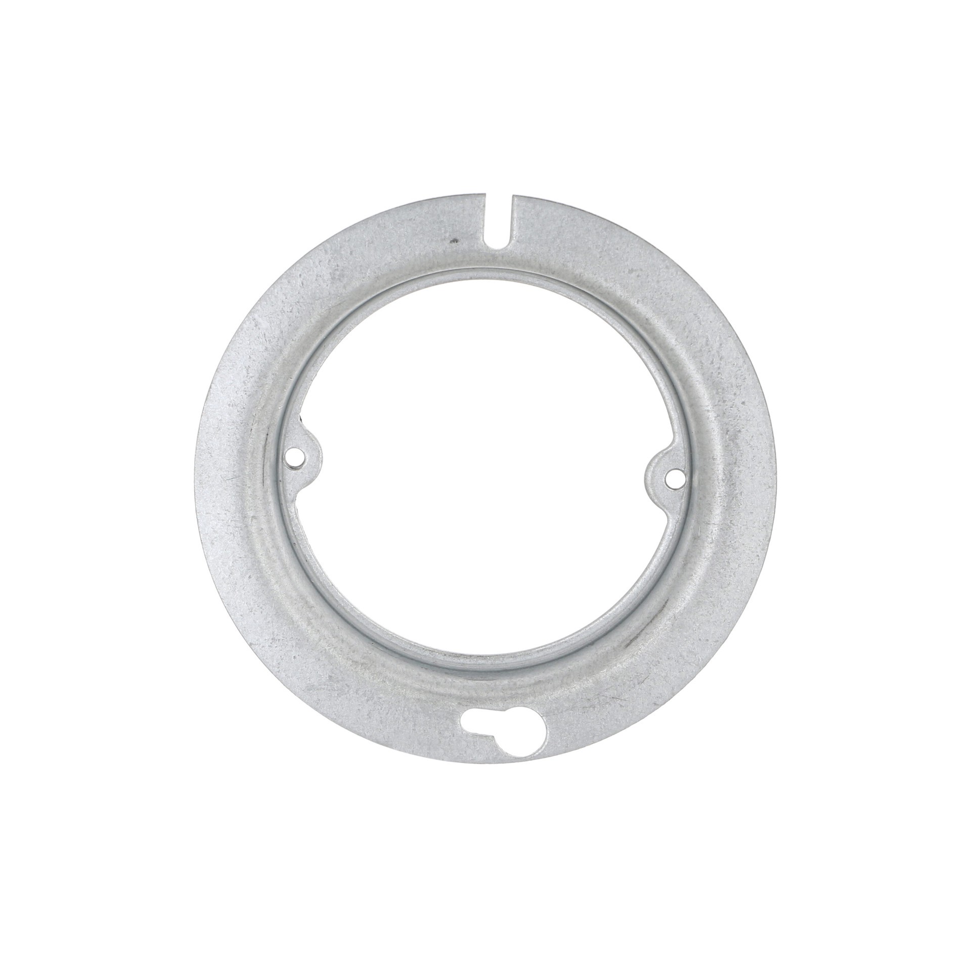 slide 3 of 4, Hubbell 1 -Gang Round Gray Metal Electrical Box Cover, 1 ct