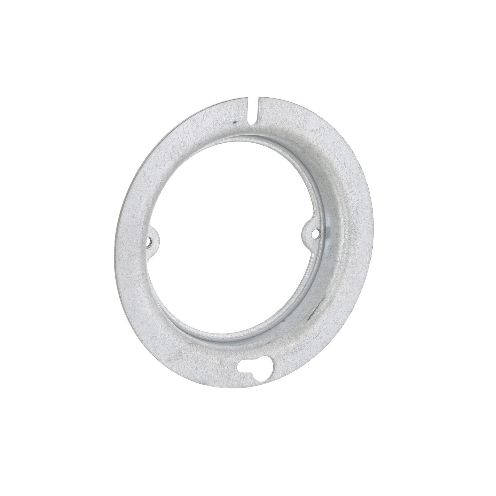 slide 4 of 4, Hubbell 1 -Gang Round Gray Metal Electrical Box Cover, 1 ct