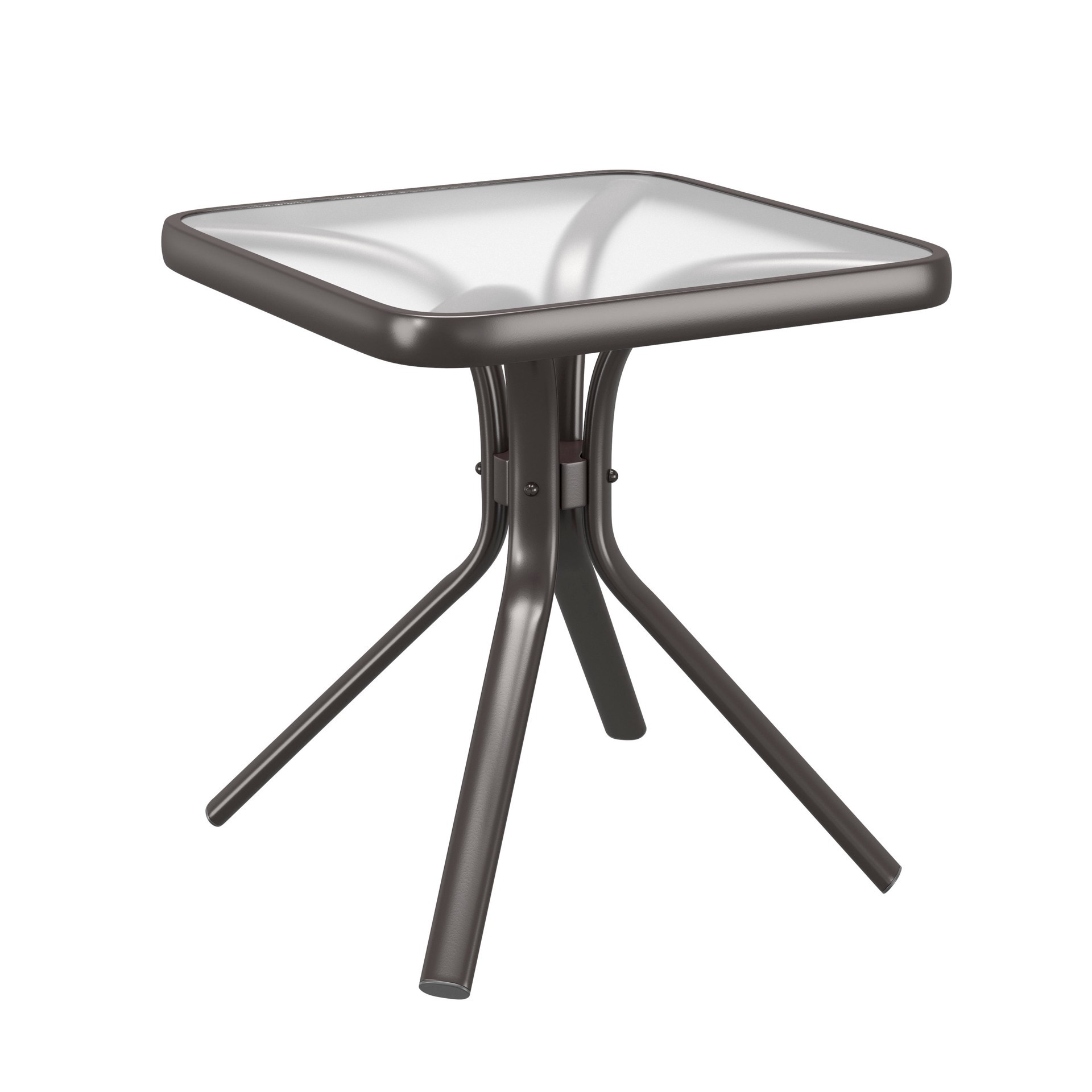 slide 4 of 6, Style Selections Pelham Bay Square Outdoor End 18-in W x 18-in L, 1 ct