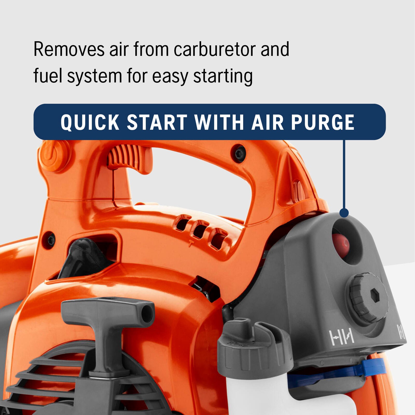 slide 5 of 6, Husqvarna 125B 28-cc 2-cycle 470-CFM 170-MPH Gas Handheld Leaf Blower, 1 ct