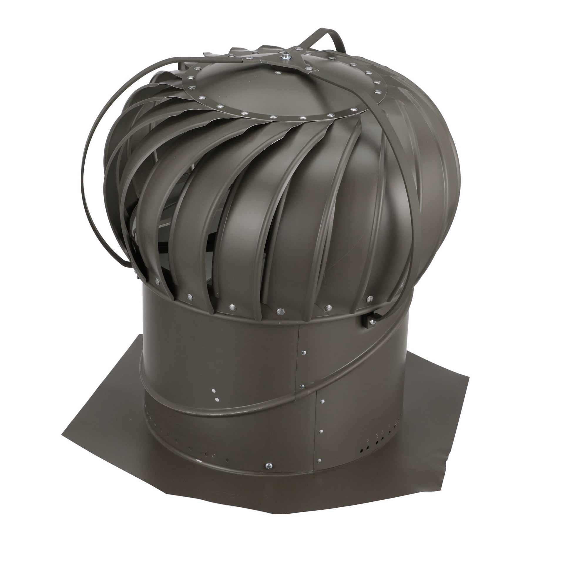 slide 2 of 6, Air Vent 14-in Aluminum Externally braced Roof Turbine Vent, 1 ct