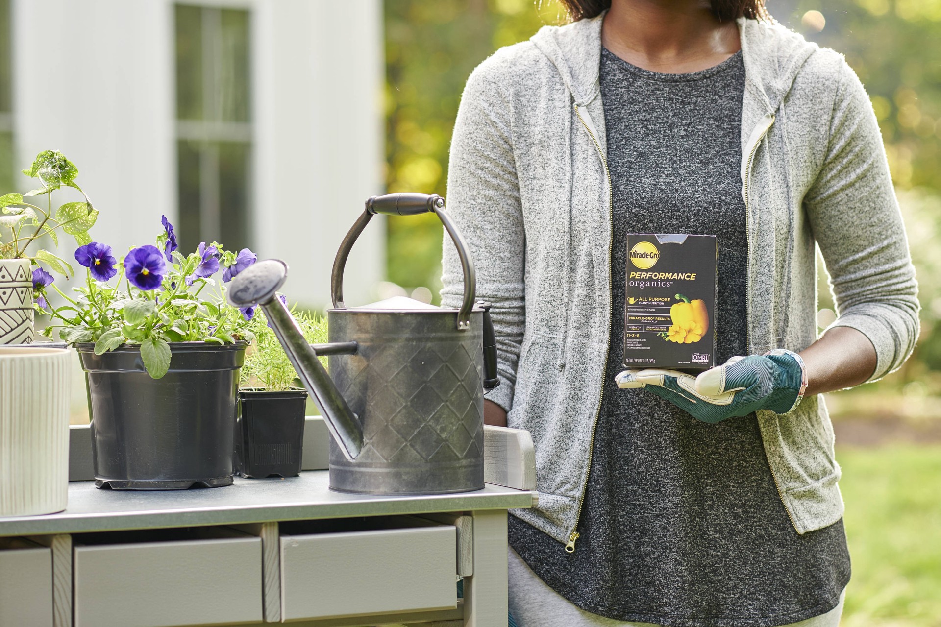 slide 4 of 6, Miracle-Gro Performance Organics 1-lb 11-3-8 Water-soluble All-purpose Food, 1 ct