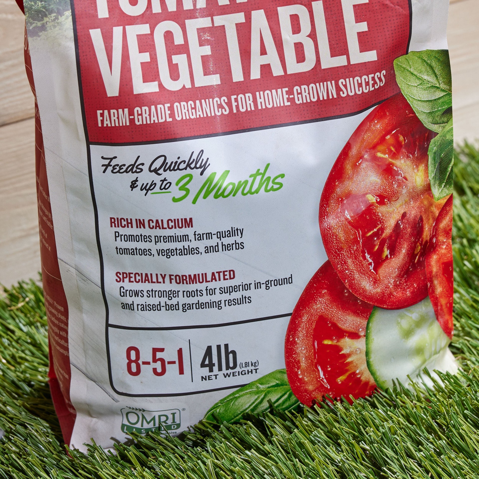 slide 3 of 6, GRO-WELL Proven Organics 4-lb 8-5-1 Organic Vegetable Food, 1 ct