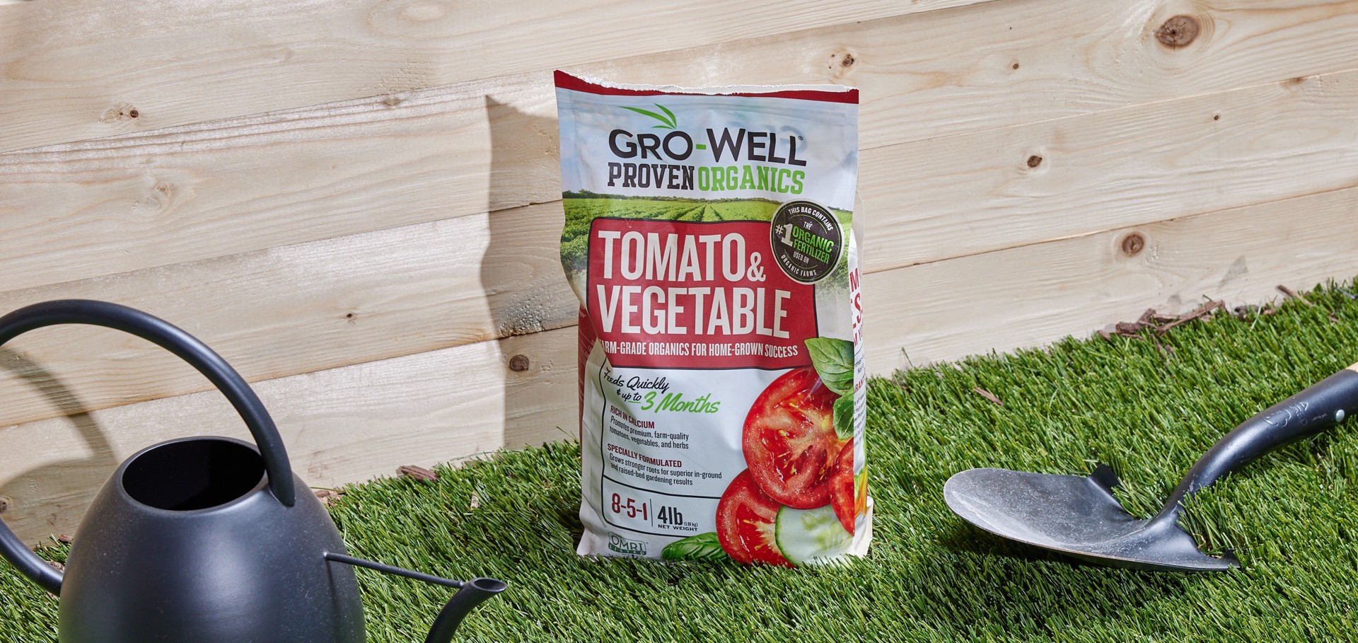 slide 4 of 6, GRO-WELL Proven Organics 4-lb 8-5-1 Organic Vegetable Food, 1 ct