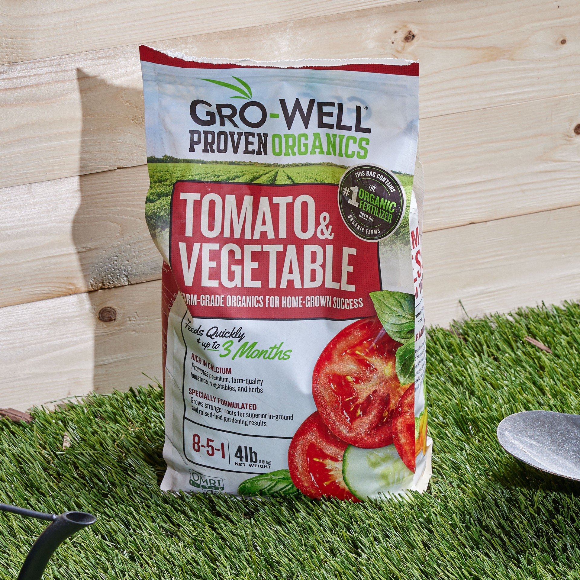 slide 6 of 6, GRO-WELL Proven Organics 4-lb 8-5-1 Organic Vegetable Food, 1 ct