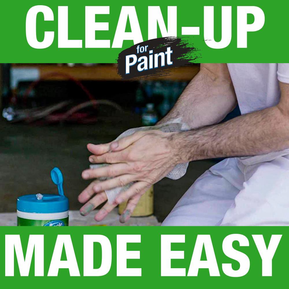 slide 3 of 3, Miracle Brands MiracleWipes Hand Cleaner Wipes - Quick and Convenient Paint Cleanup for Hands, Surfaces, and Tools, 1 ct