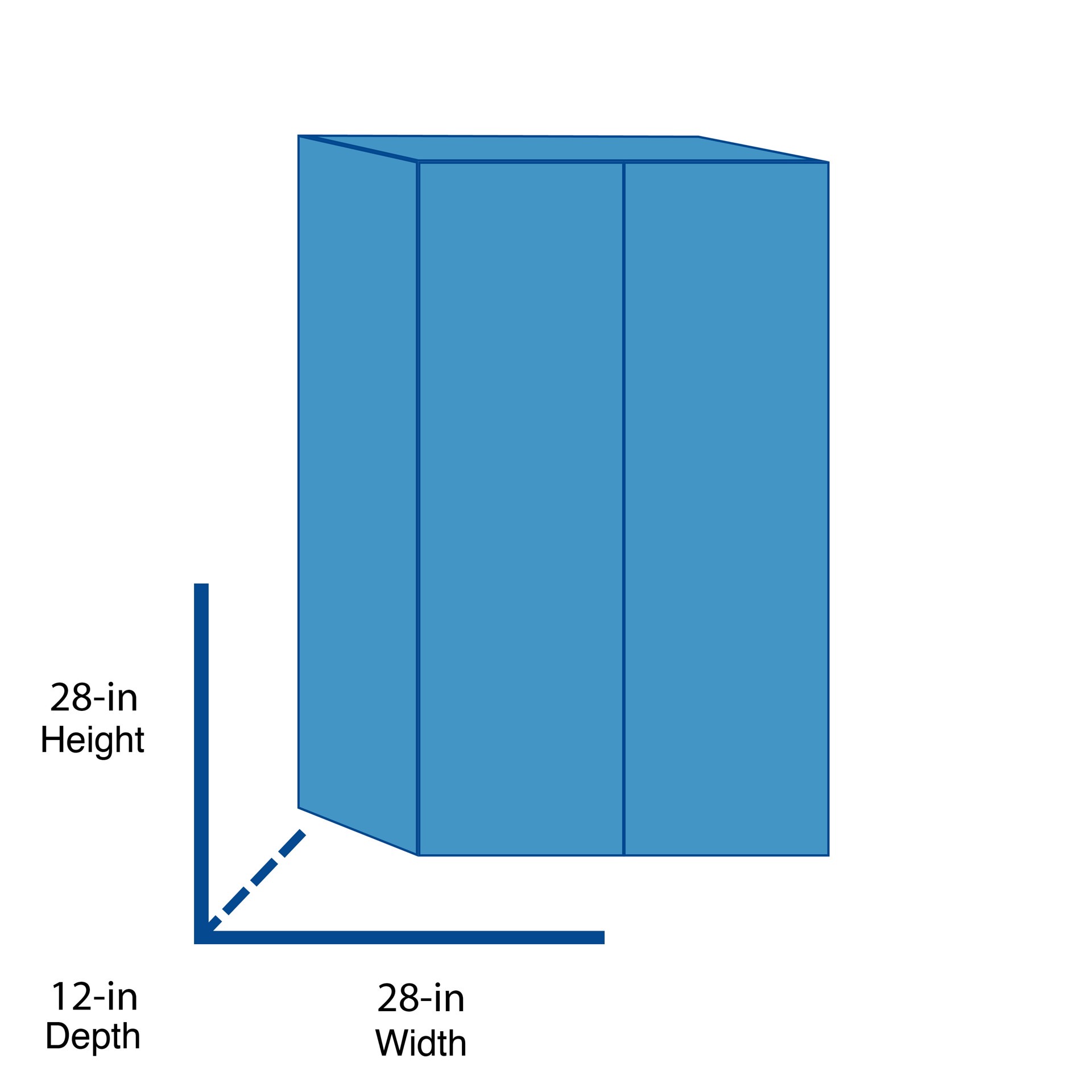 slide 2 of 6, CRAFTSMAN 28.0-in W x 28.0-in H x 12.0-in D Wall-mounted Steel Garage Cabinet in Red, 1 ct