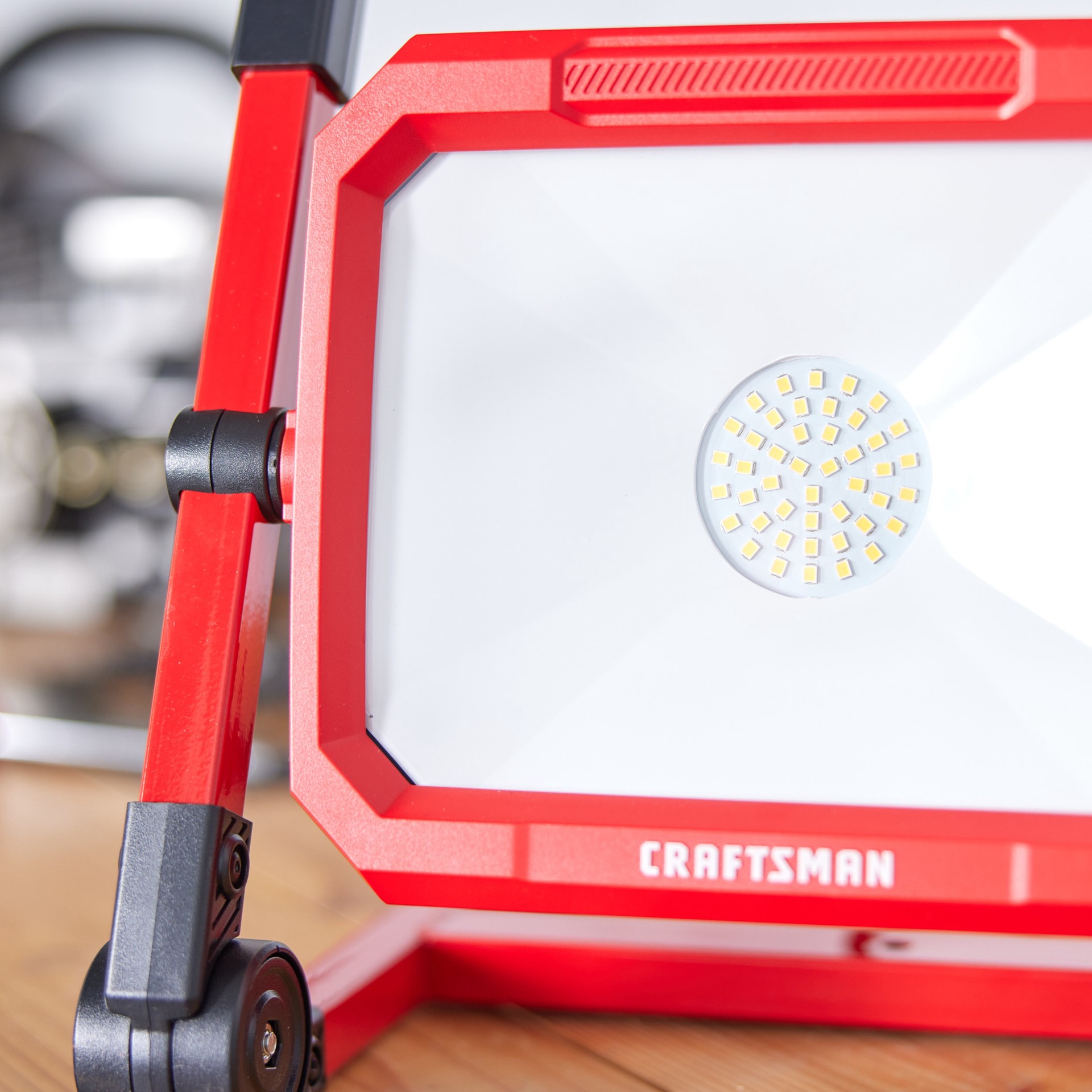 slide 2 of 6, CRAFTSMAN 3000 -Lumens LED Plug-in Portable Work Light, 1 ct