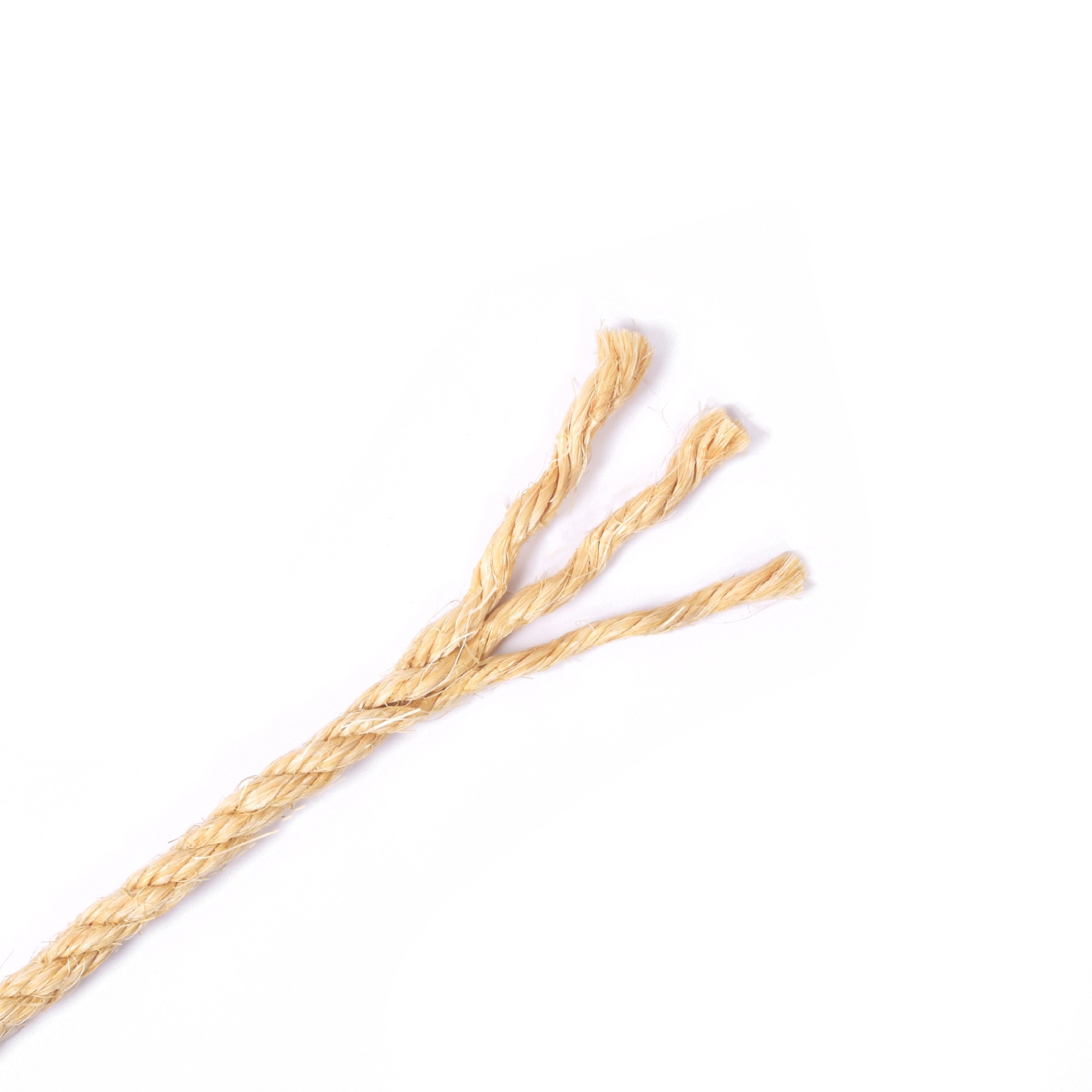 slide 3 of 6, RELIABILT 50.0-ft x 0.375-in Twisted Sisal Rope (By-the-Roll), 1 ct