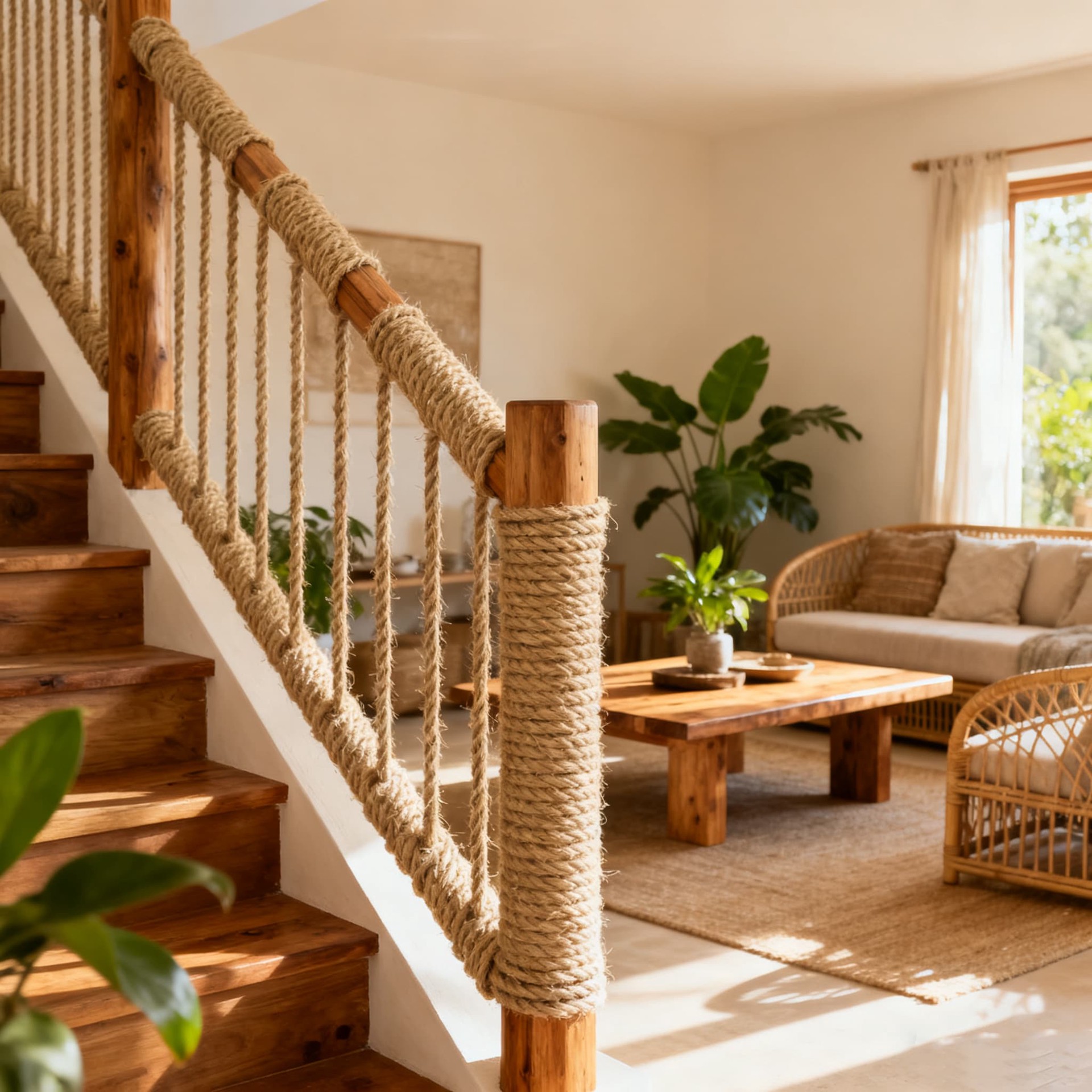 slide 6 of 6, RELIABILT 50.0-ft x 0.375-in Twisted Sisal Rope (By-the-Roll), 1 ct