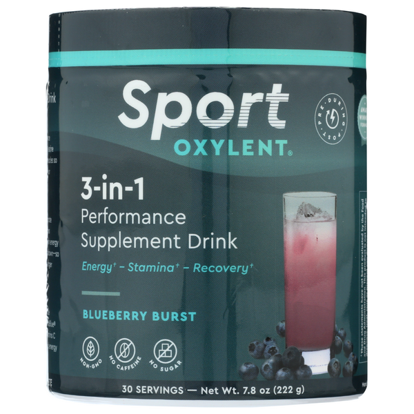 slide 1 of 1, Sport Oxylent Blueberry Burst 30Svg, 7.8 oz