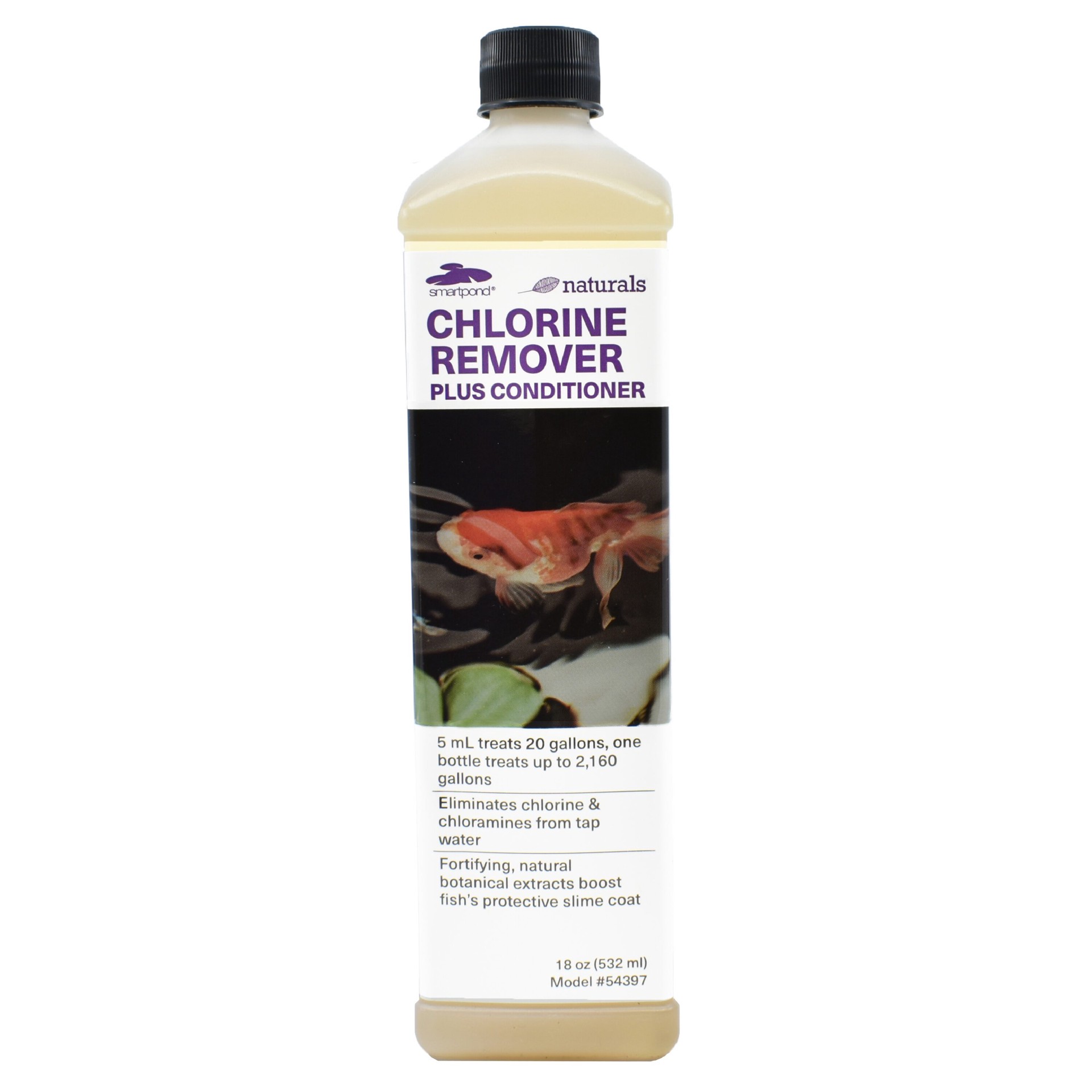 slide 1 of 6, smartpond naturals Pond Liquid Chlorine remover 18.0 Fluid ounce(s), 1 ct